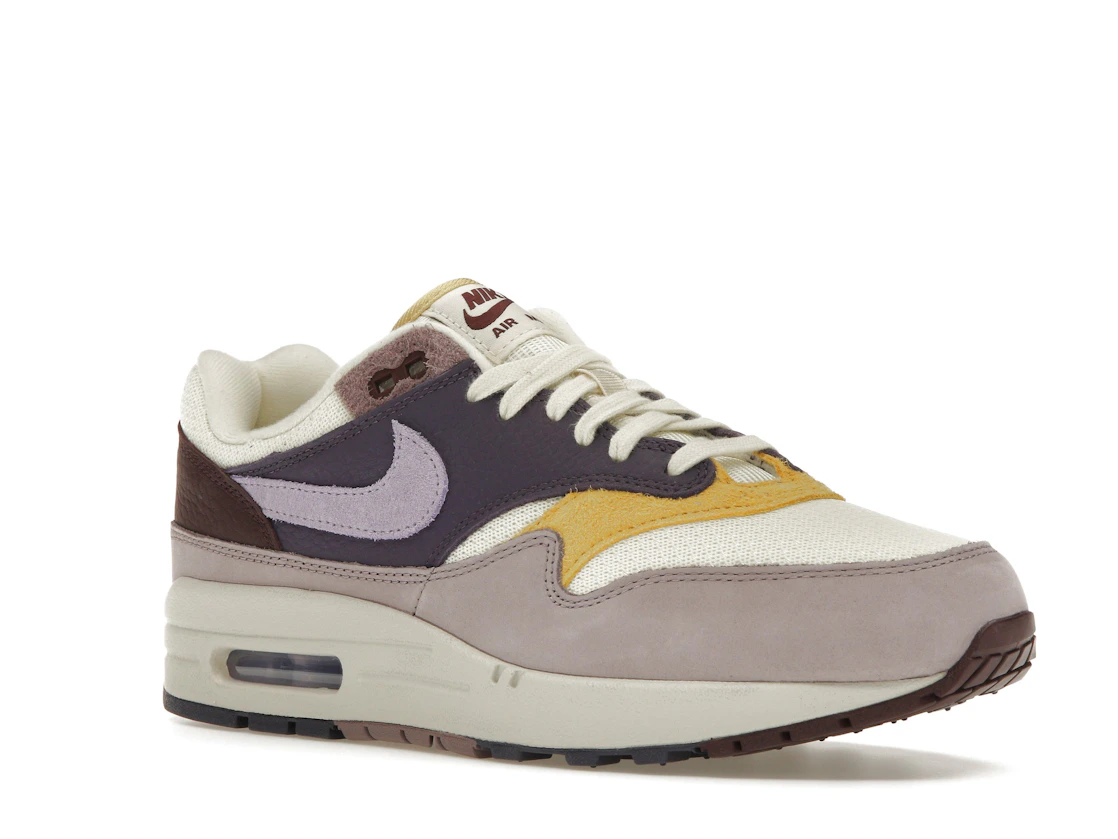 Vue 5 de Nike Air Max 1 Dark Raisin Hydrangeas 