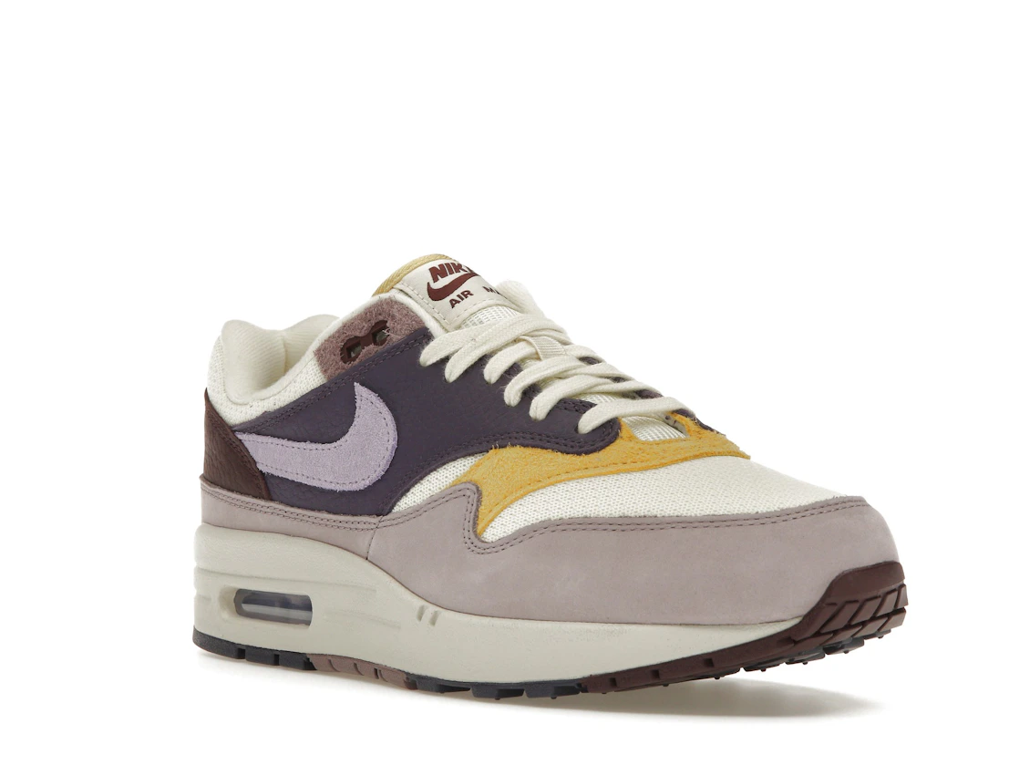 Vue 6 de Nike Air Max 1 Dark Raisin Hydrangeas 