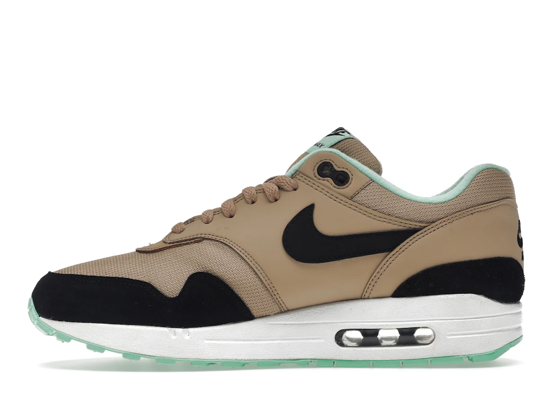 Vue 19 de Nike Air Max 1 Desert Black Green Glow 