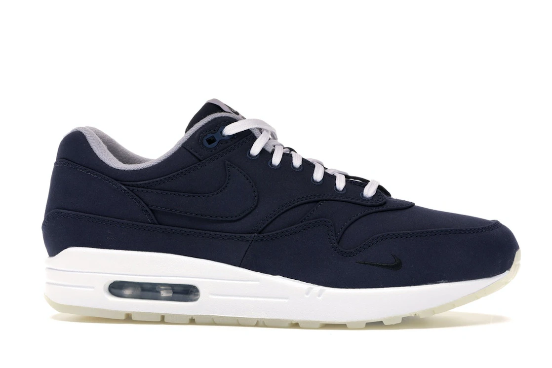 Vue 2 de Nike Air Max 1 Dover Street Market Ventile (Brave Blue)
