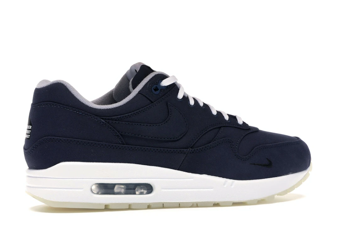 Vue 35 de Nike Air Max 1 Dover Street Market Ventile (Brave Blue)