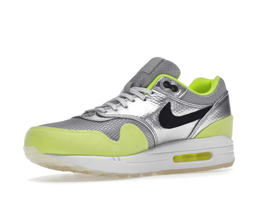 Vue 16 de Nike Air Max 1 FB Silver Volt