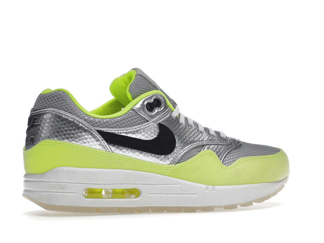 Vue 35 de Nike Air Max 1 FB Silver Volt