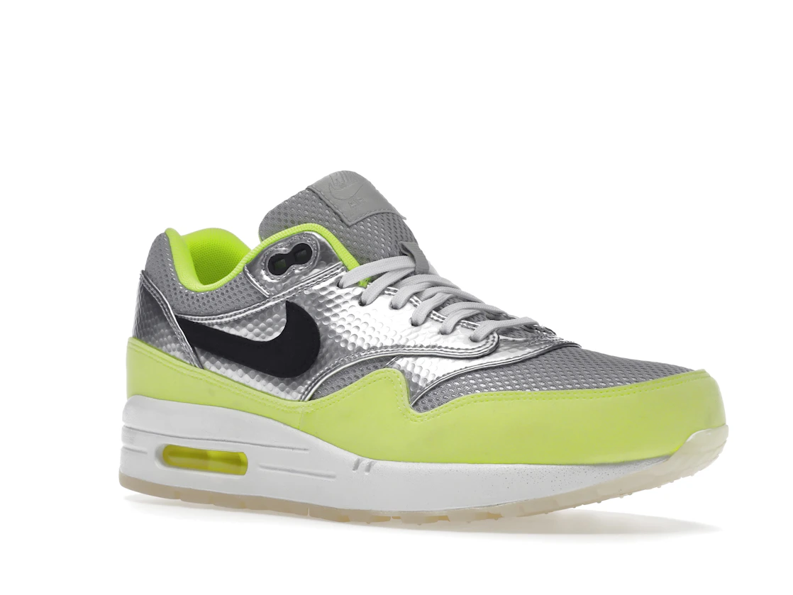 Vue 5 de Nike Air Max 1 FB Silver Volt