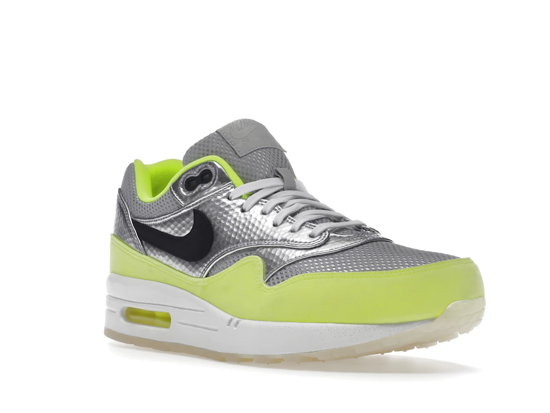 Vue 6 de Nike Air Max 1 FB Silver Volt