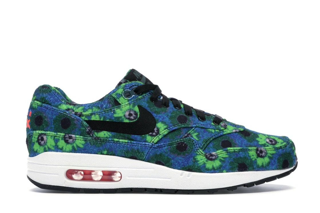 Vue 1 de Nike Air Max 1 Floral Mowabb Volt