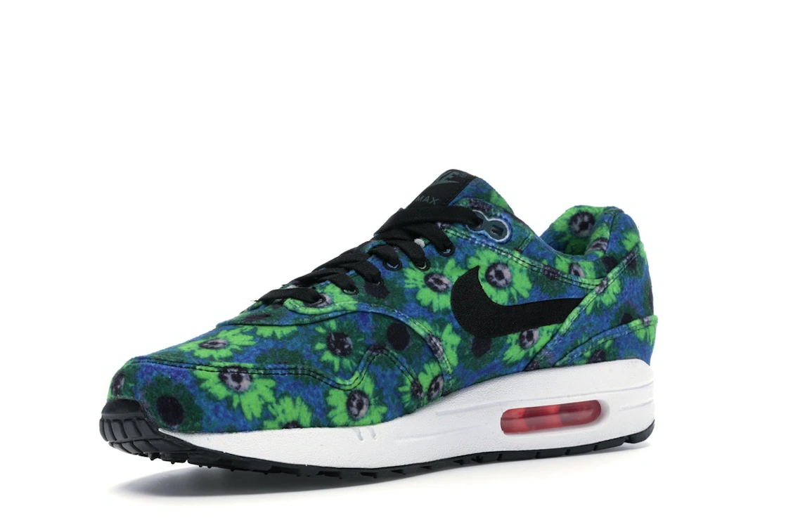 Vue 15 de Nike Air Max 1 Floral Mowabb Volt