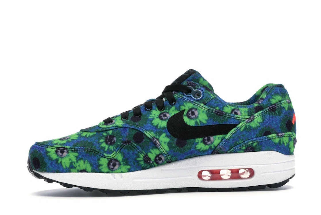 Vue 18 de Nike Air Max 1 Floral Mowabb Volt