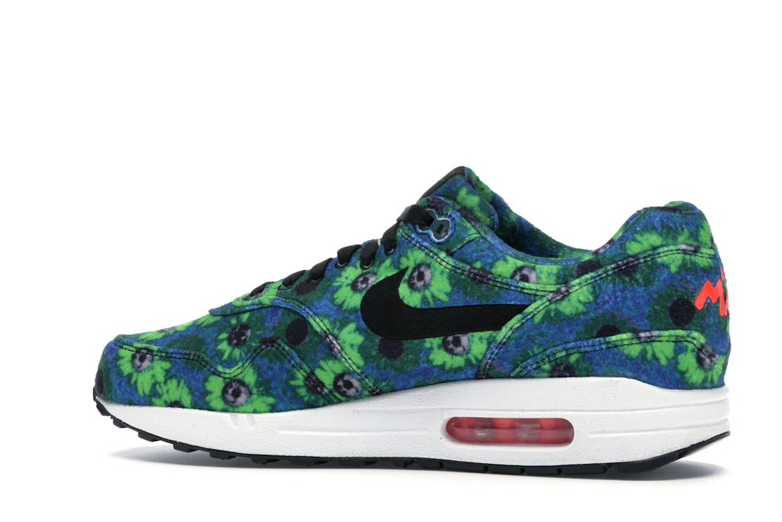 Vue 21 de Nike Air Max 1 Floral Mowabb Volt