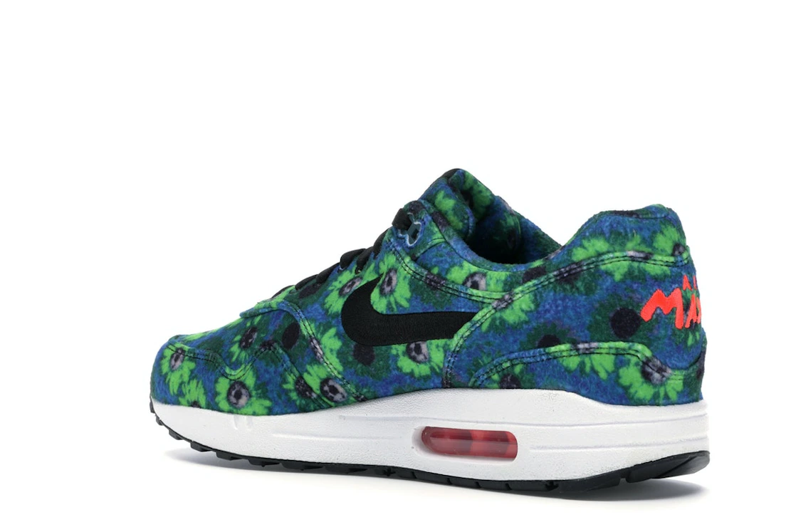 Vue 23 de Nike Air Max 1 Floral Mowabb Volt
