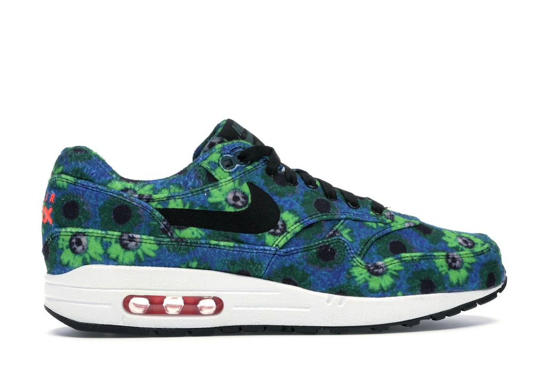Vue 36 de Nike Air Max 1 Floral Mowabb Volt