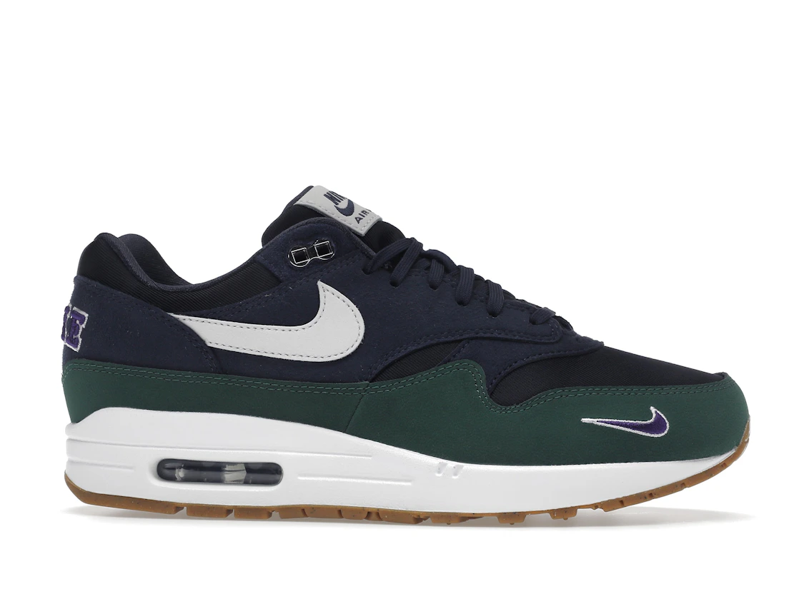Vue 2 de Nike Air Max 1 Gorge Green 