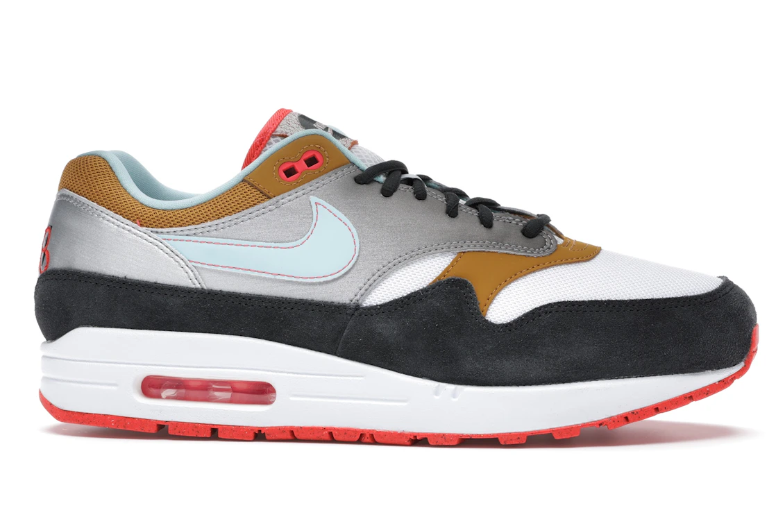 Vue 2 de Nike Air Max 1 Graffiti Logo