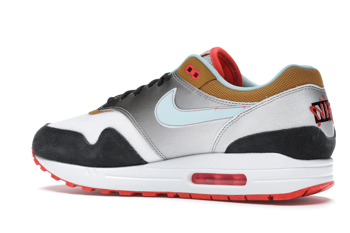 Vue 22 de Nike Air Max 1 Graffiti Logo