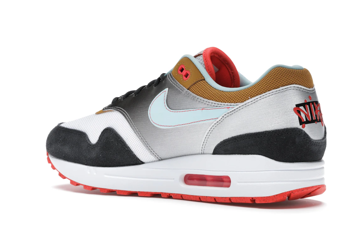 Vue 23 de Nike Air Max 1 Graffiti Logo
