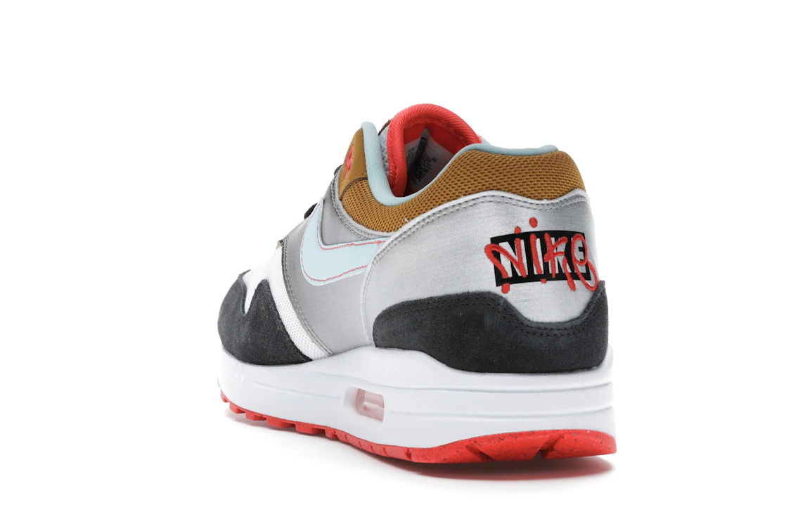 Vue 26 de Nike Air Max 1 Graffiti Logo
