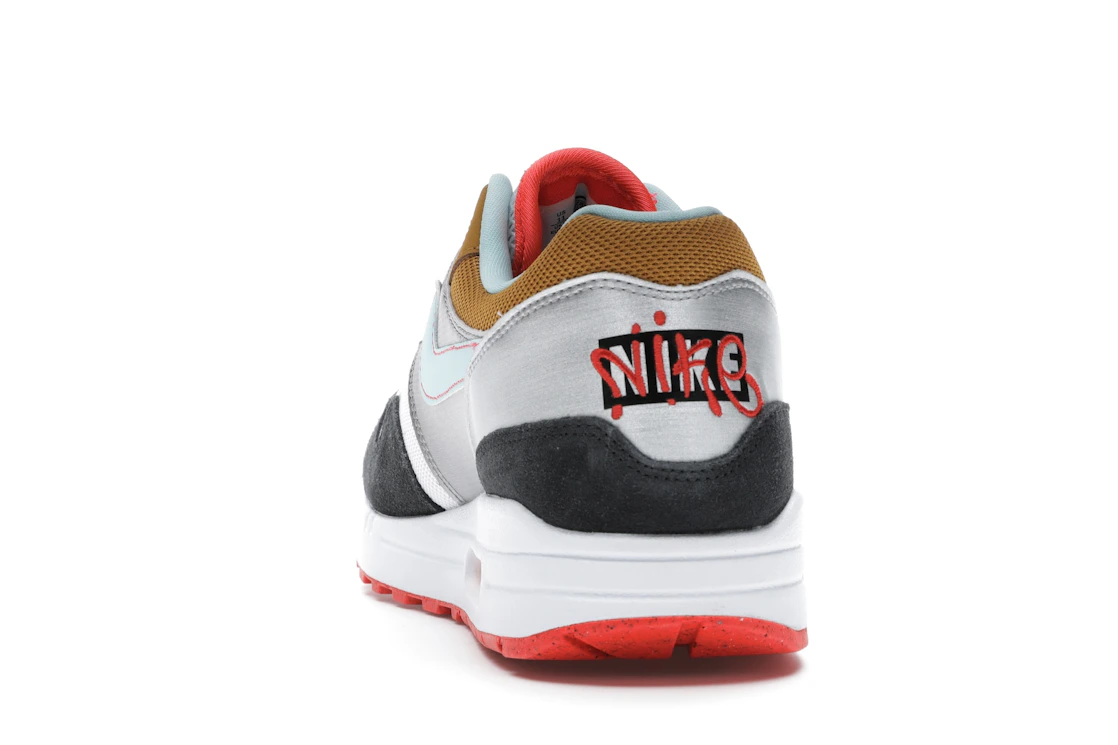 Vue 27 de Nike Air Max 1 Graffiti Logo