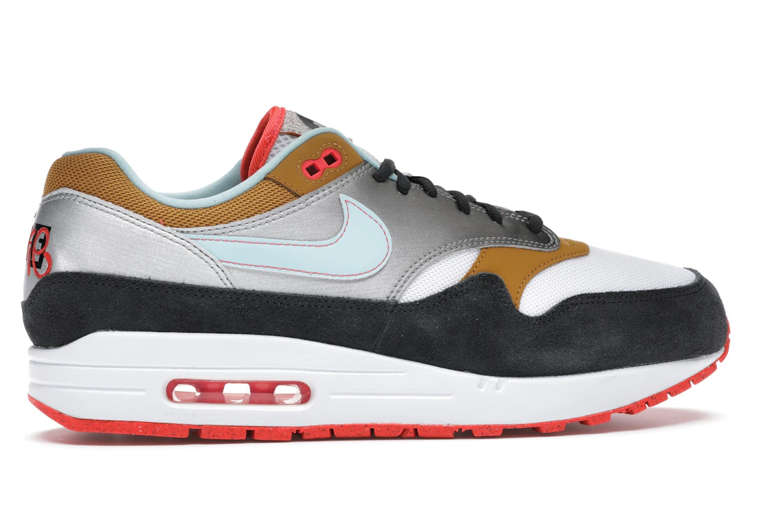Vue 36 de Nike Air Max 1 Graffiti Logo