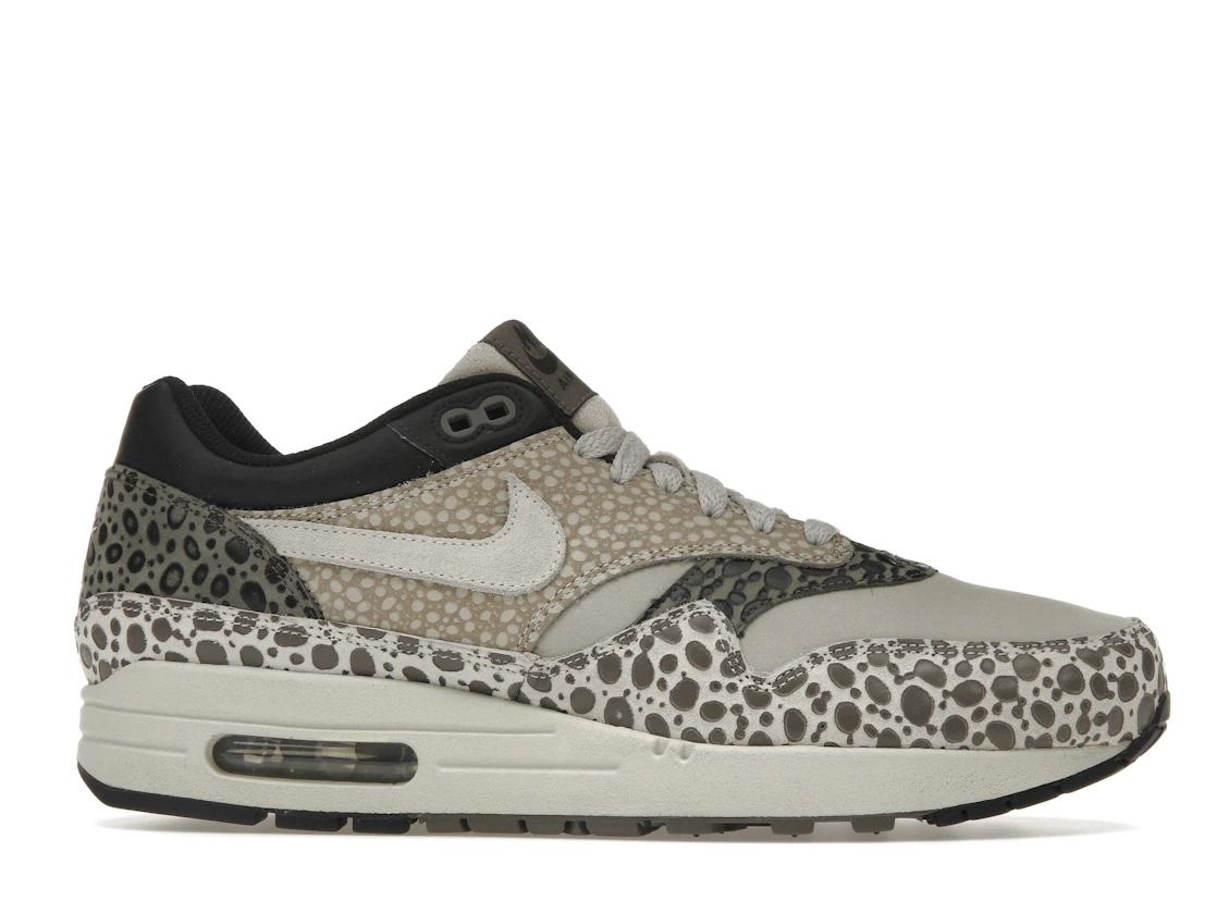 Vue 2 de Nike Air Max 1 Grey Safari