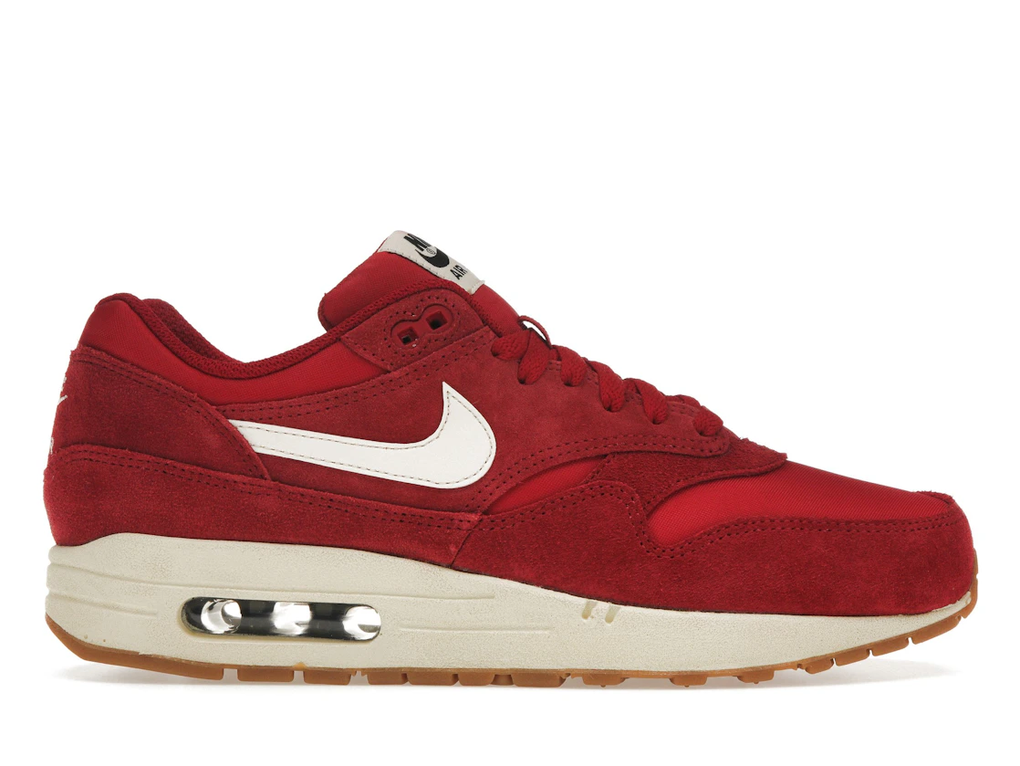 Vue 1 de Nike Air Max 1 Gym Red Sail