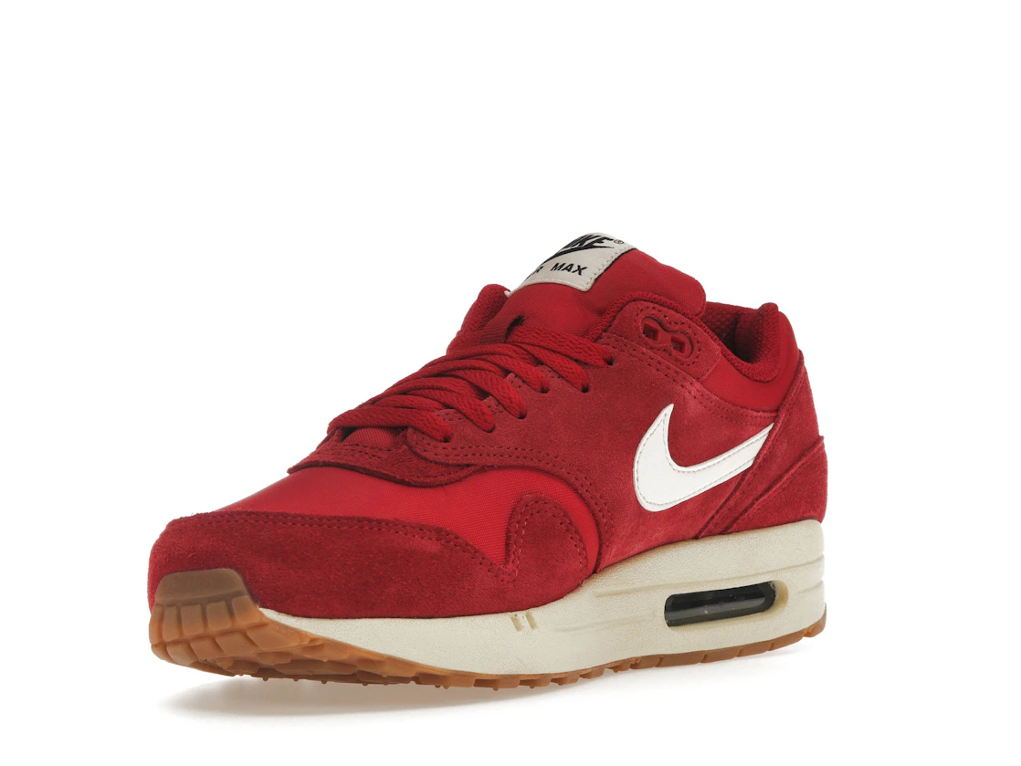 Vue 14 de Nike Air Max 1 Gym Red Sail
