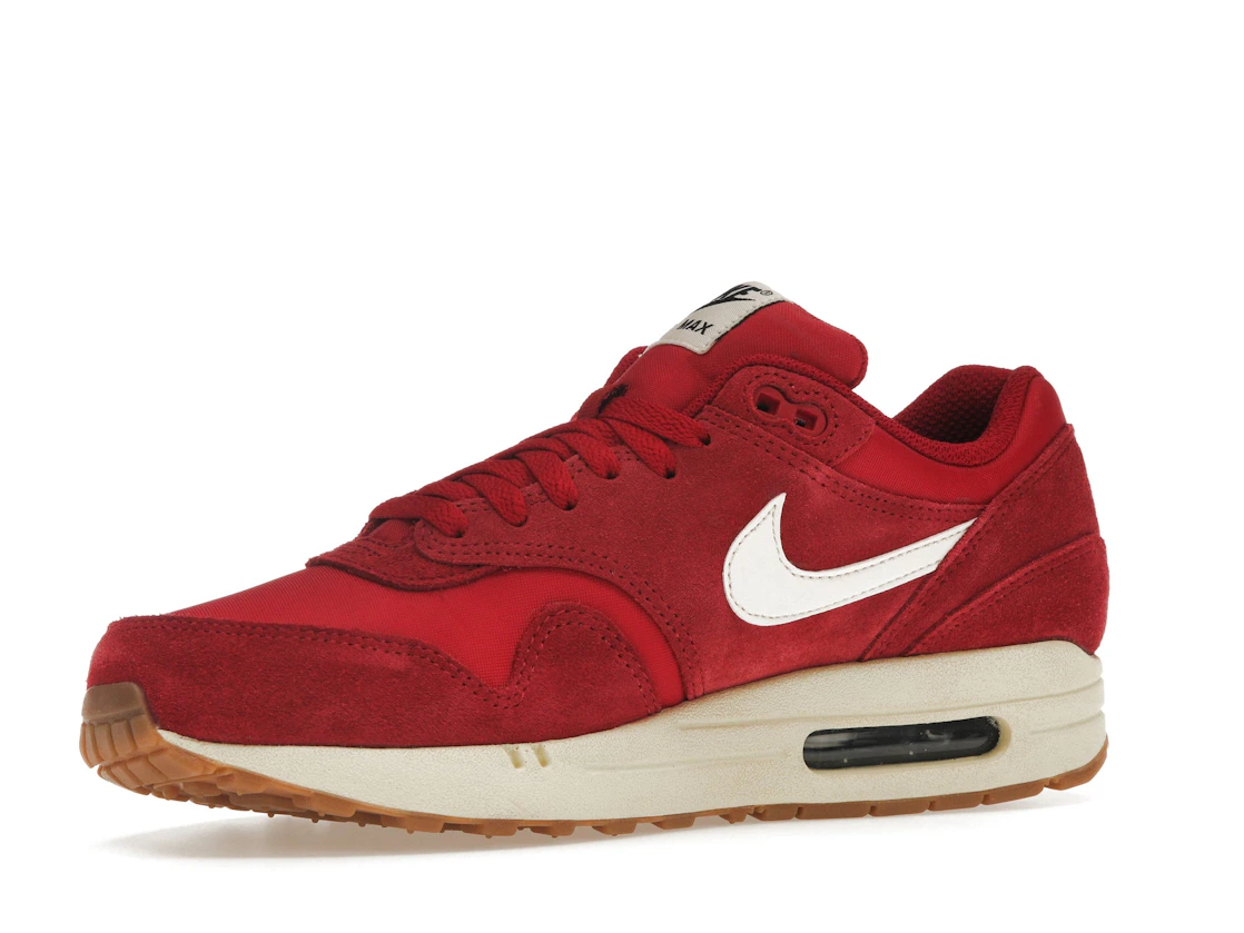Vue 16 de Nike Air Max 1 Gym Red Sail