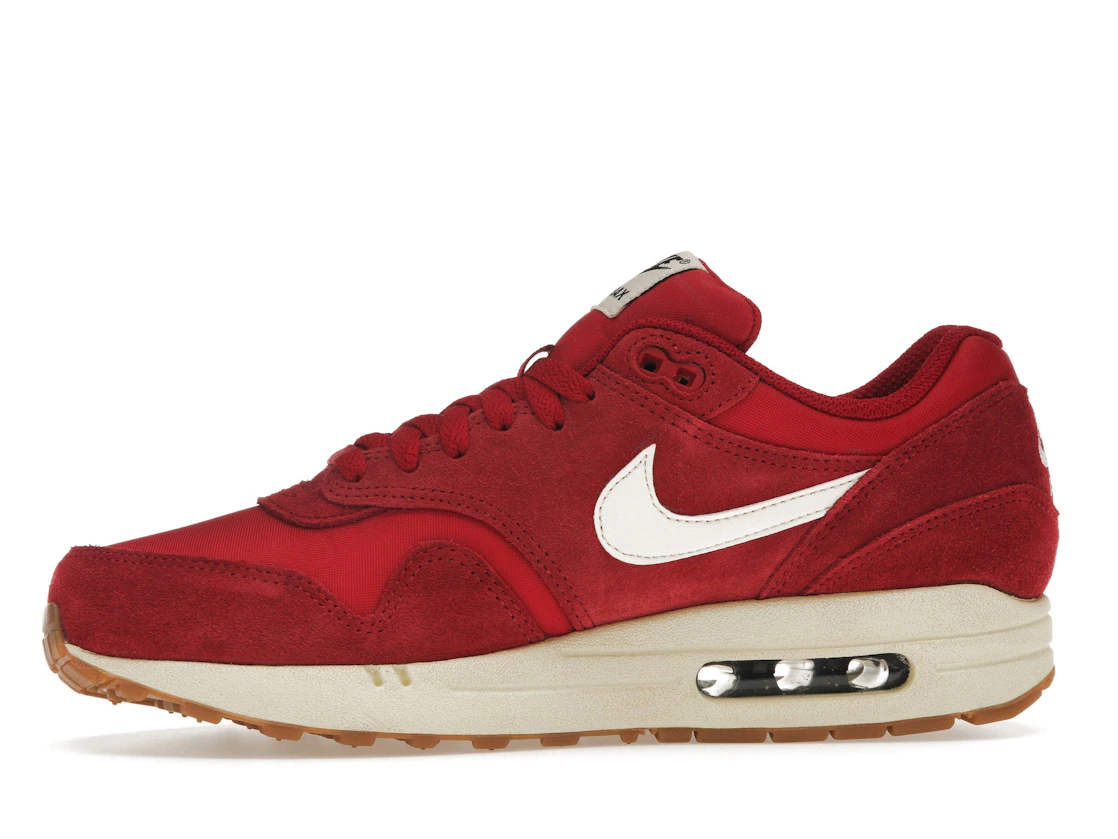 Vue 18 de Nike Air Max 1 Gym Red Sail