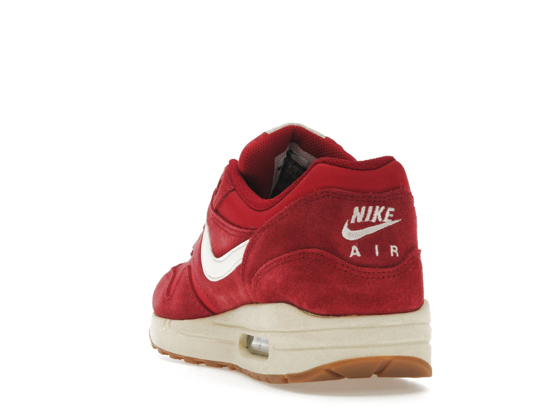Vue 26 de Nike Air Max 1 Gym Red Sail