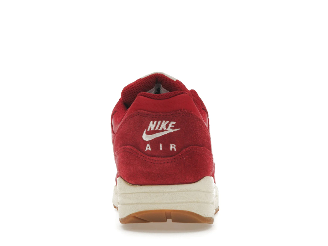 Vue 28 de Nike Air Max 1 Gym Red Sail