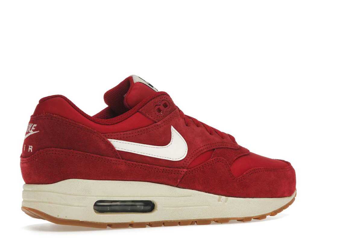 Vue 34 de Nike Air Max 1 Gym Red Sail