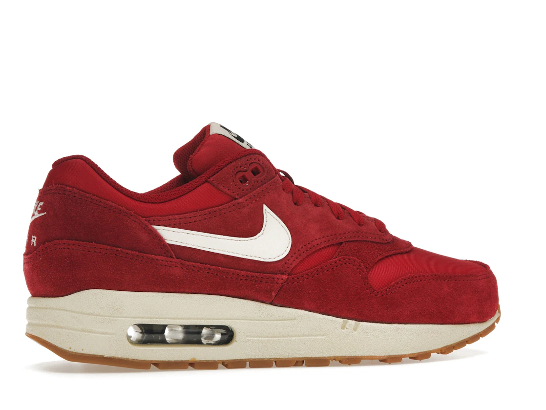 Vue 35 de Nike Air Max 1 Gym Red Sail