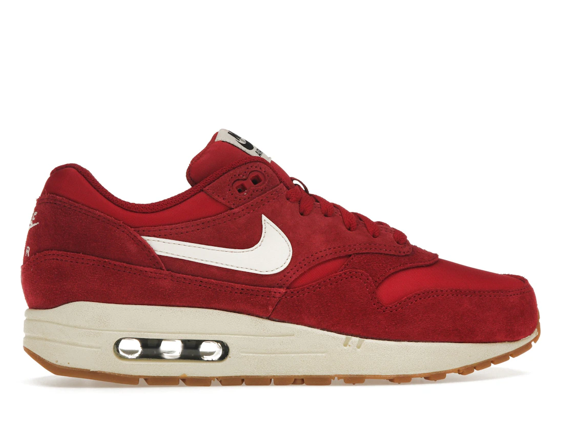 Vue 36 de Nike Air Max 1 Gym Red Sail