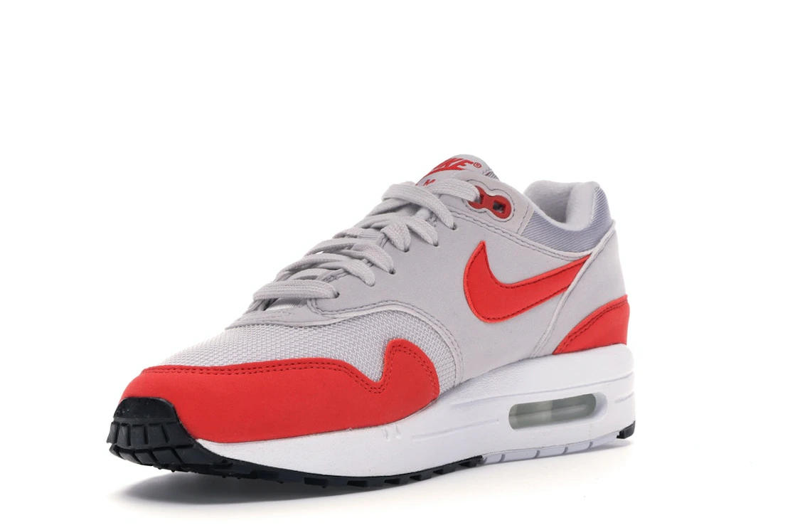 Vue 14 de Nike Air Max 1 Habanero Red 