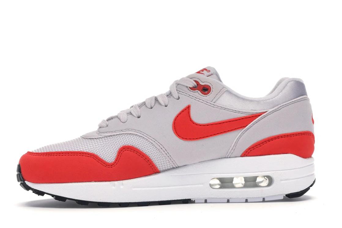 Vue 18 de Nike Air Max 1 Habanero Red 
