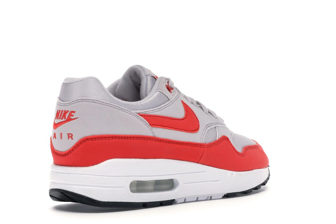 Vue 32 de Nike Air Max 1 Habanero Red 