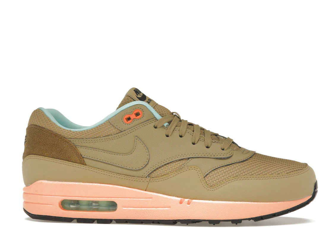 Vue 2 de Nike Air Max 1 Hay Sunset Glow