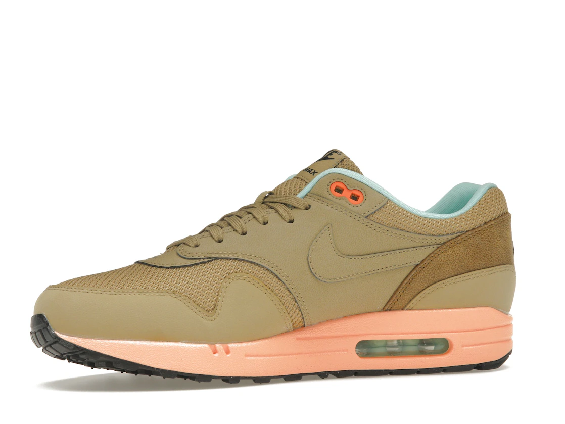 Vue 17 de Nike Air Max 1 Hay Sunset Glow