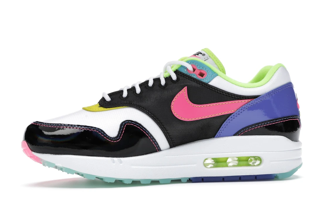 Vue 18 de Nike Air Max 1 Hyper Pink