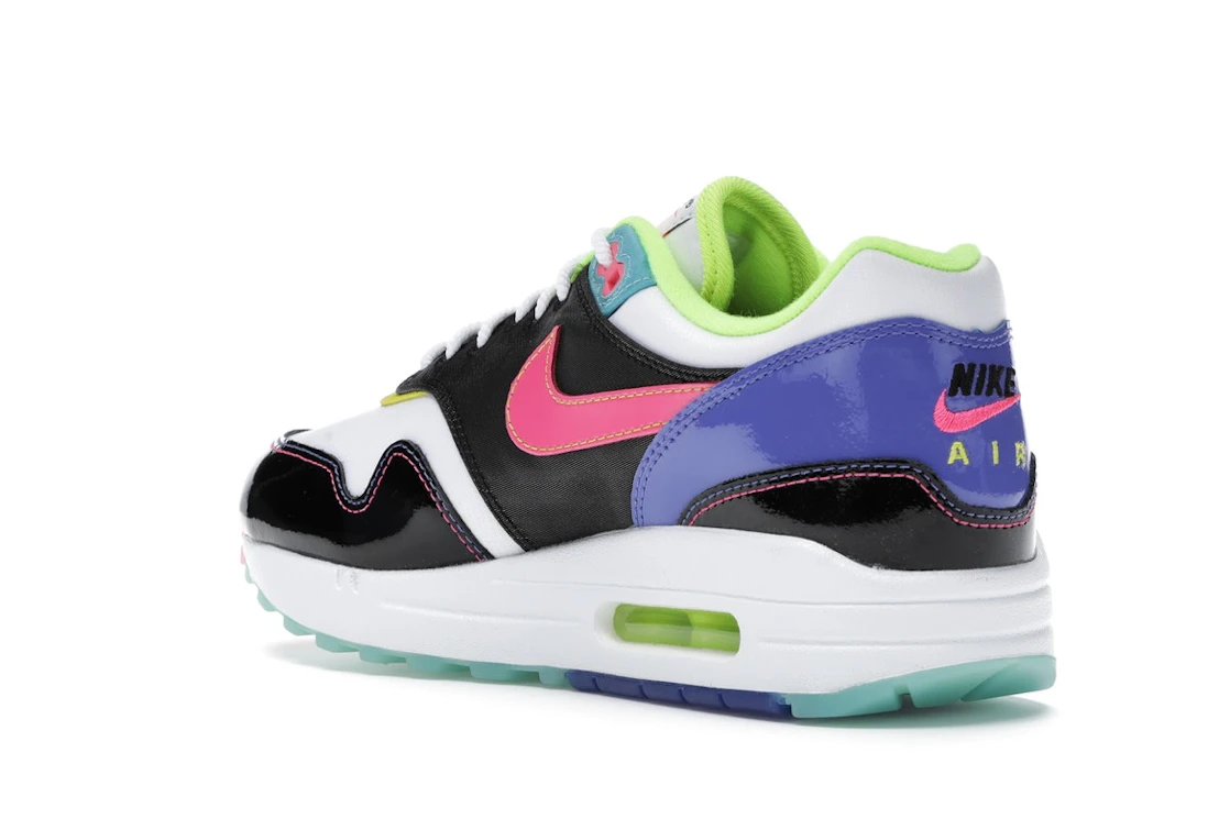 Vue 24 de Nike Air Max 1 Hyper Pink