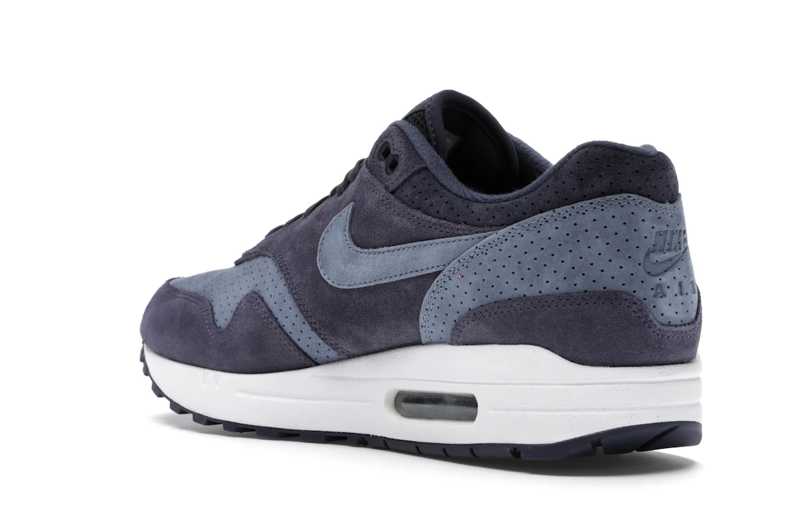 Vue 24 de Nike Air Max 1 Indigo Perf