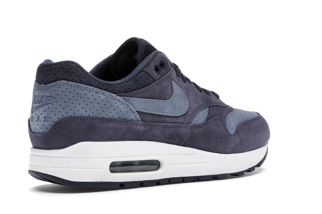 Vue 33 de Nike Air Max 1 Indigo Perf