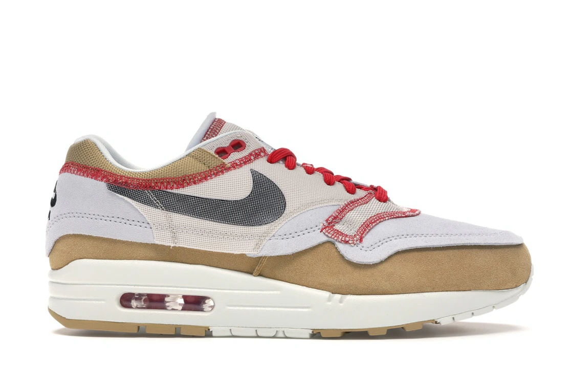 Vue 1 de Nike Air Max 1 Inside Out Club Gold Black