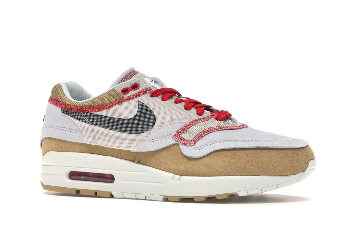 Vue 3 de Nike Air Max 1 Inside Out Club Gold Black