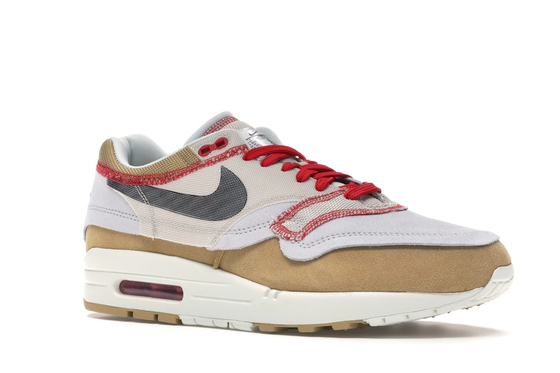 Vue 4 de Nike Air Max 1 Inside Out Club Gold Black