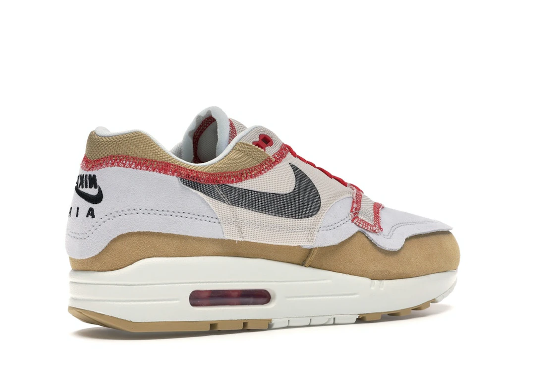 Vue 33 de Nike Air Max 1 Inside Out Club Gold Black