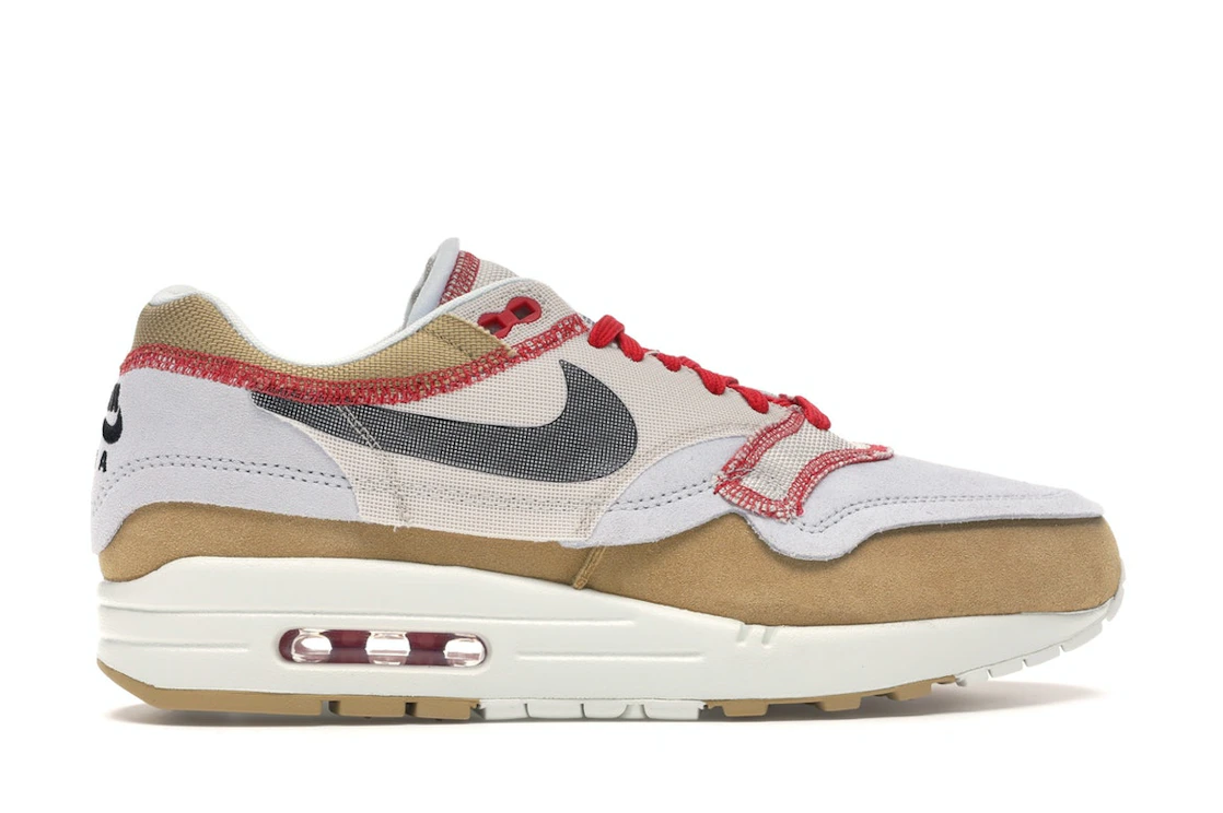 Vue 36 de Nike Air Max 1 Inside Out Club Gold Black