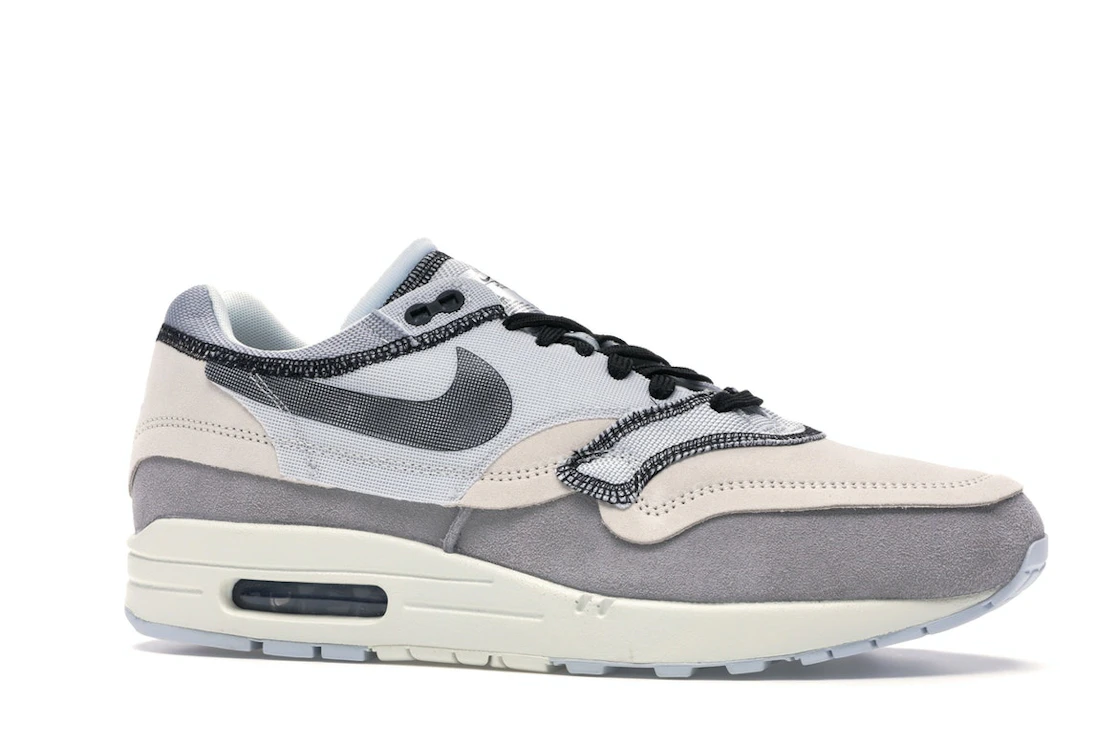 Vue 3 de Nike Air Max 1 Inside Out Phantom Black