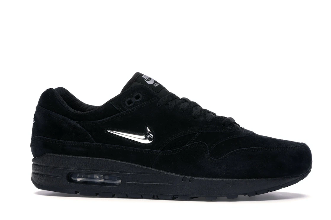 Vue 2 de Nike Air Max 1 Jewel Black Chrome