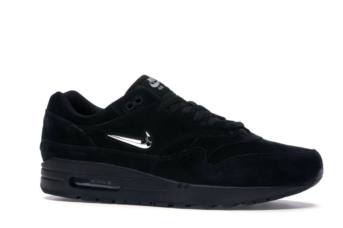 Vue 3 de Nike Air Max 1 Jewel Black Chrome