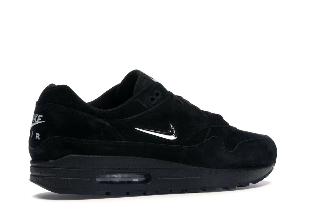 Vue 34 de Nike Air Max 1 Jewel Black Chrome